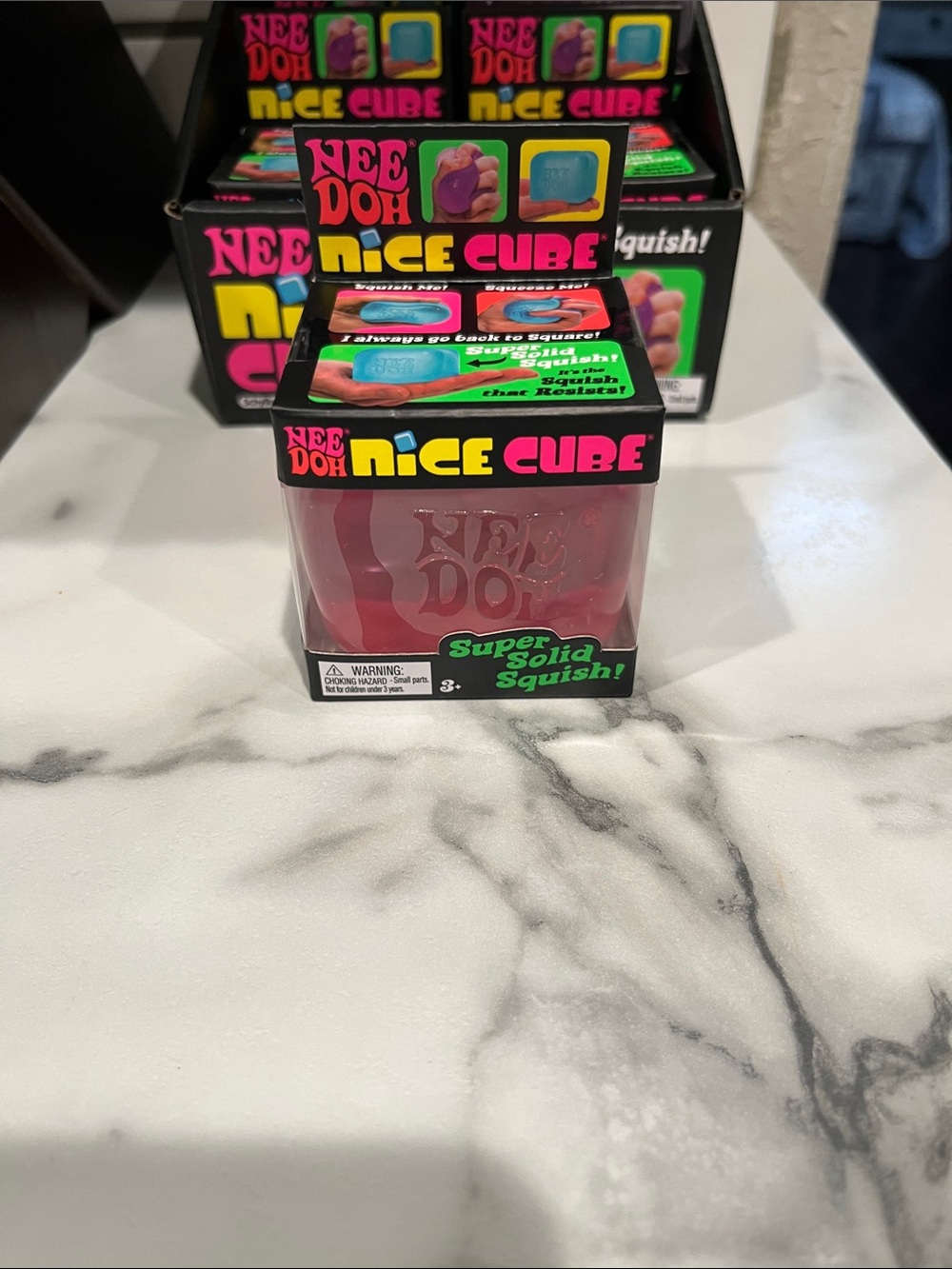 Nice Cube Super Solid Squish - Pink
